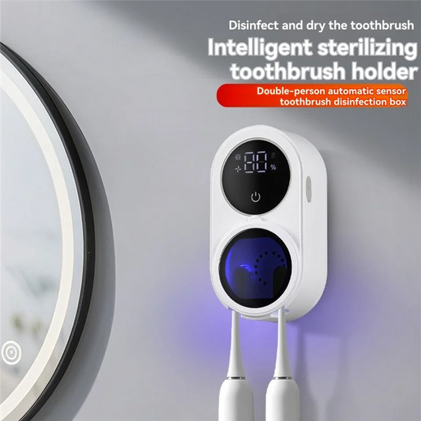 Smart Toothbrush Sanitizer Holder